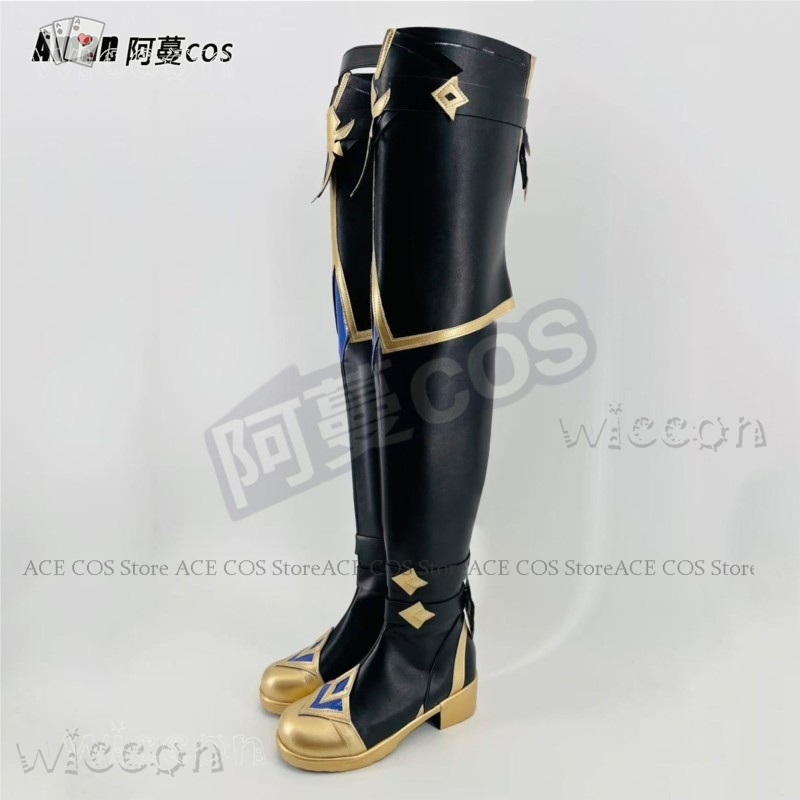 Knee High Boots Women - Высокие сапоги Genshin Impact Lohen -