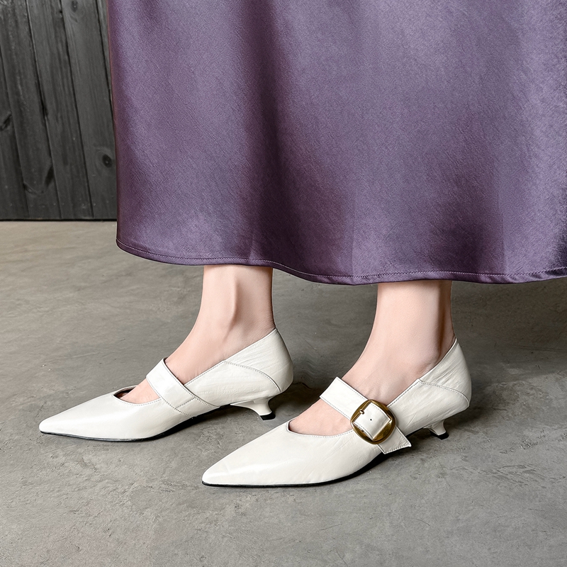 Women Shoes Mk - Новые женские туфли из натуральной кожи