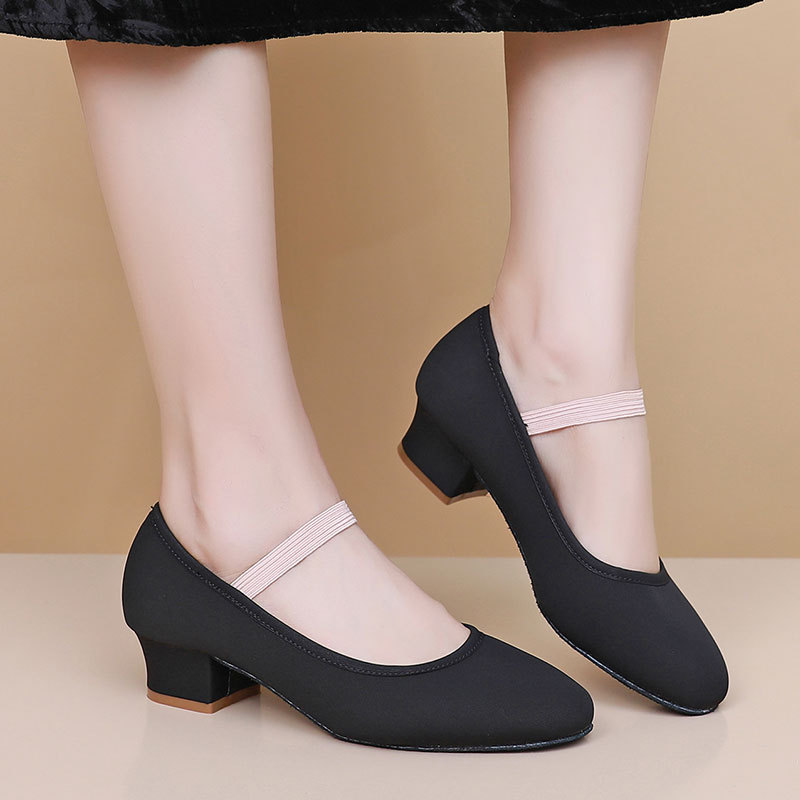 Women Shoes Size To Men - Балетки для танцев, женские танцевальные тапочки,