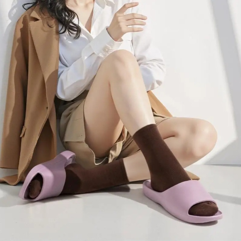 Women Shoes Size To Men - Парные тапочки на платформе из ЭВА: