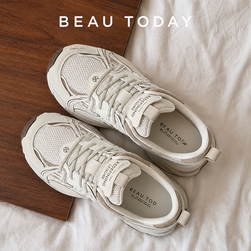 Women'S Shoes Com - BEAUTODAY Женские кроссовки Chunky из спилковой