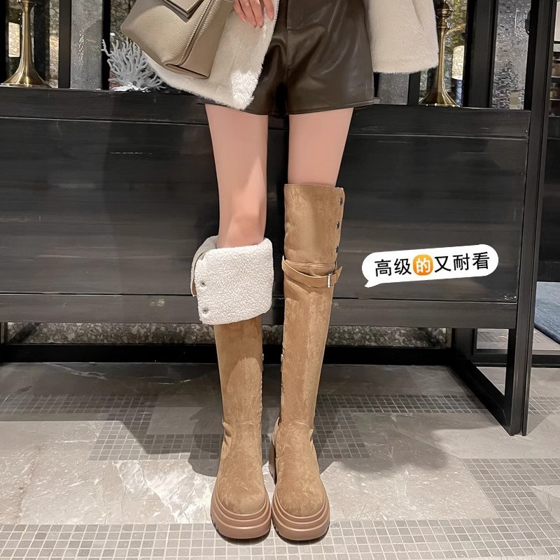 Sock Boot Women - Сапоги до колена 2025 года, ретро