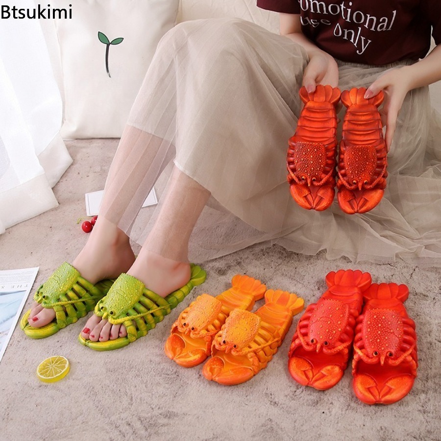 Women Shoes Size To Men - Новые летние шлепанцы 2026 с мультяшным