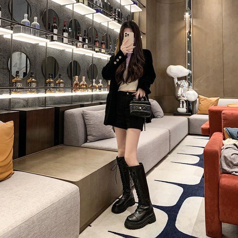 Женские высокие сапоги-ботфорт – обзор и цена Knee High Boots Women