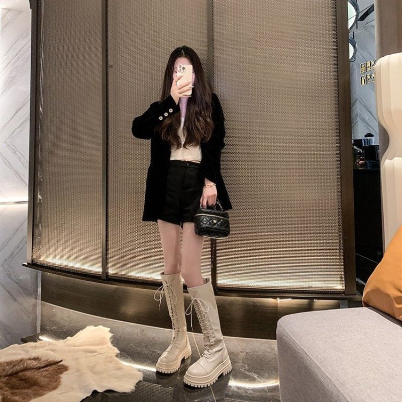 Женские высокие сапоги-ботфорт – обзор и цена Knee High Boots Women