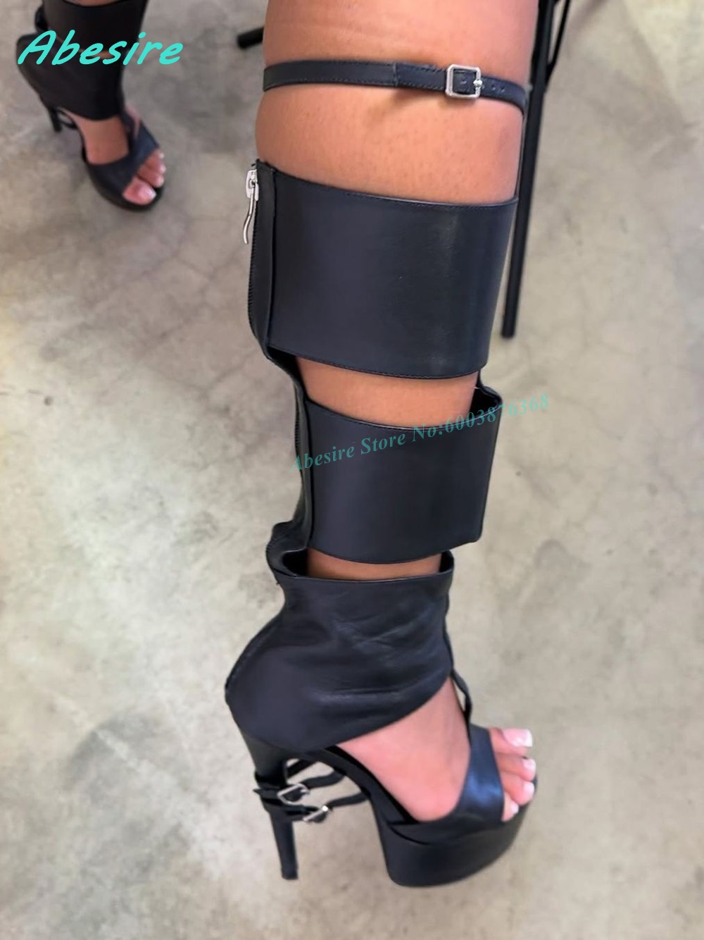 Красные сандалии-гладиаторы из – обзор и цена Knee High Boots Women