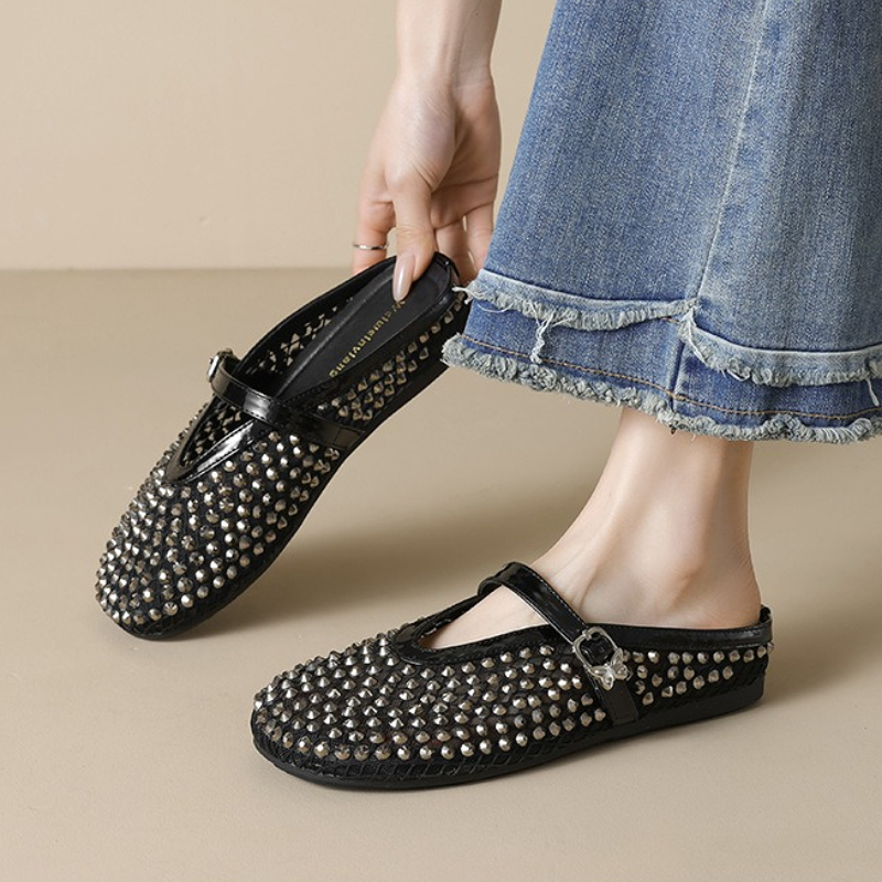 Сетчатые брендовые тапочки со  – обзор и цена Mule Slip On