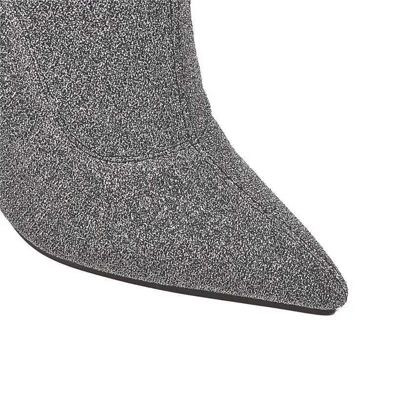 Эластичные леопардовые сапоги  – обзор и цена Sock Boot Women