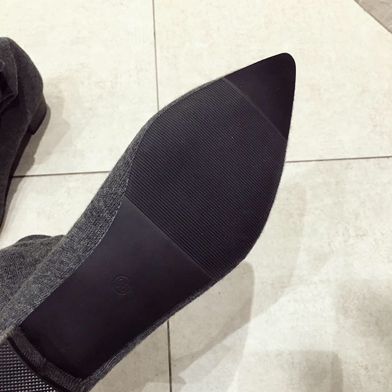 Черные женские сапоги-чулки на – обзор и цена Sock Boot Women