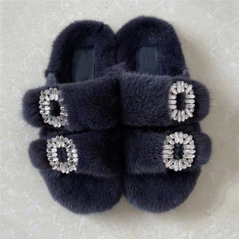 Норковые тапочки, зимняя женск – обзор и цена Women Shoes Mk