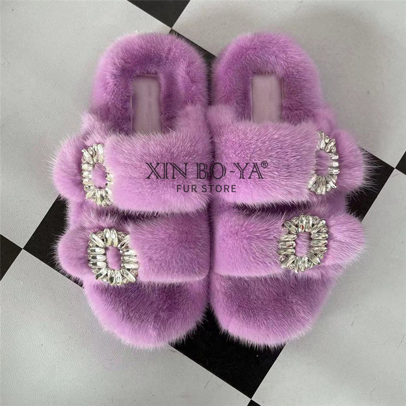 Норковые тапочки, зимняя женск – обзор и цена Women Shoes Mk