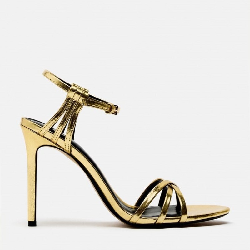 Модные минималистичные золотые – обзор и цена Gold Chain Sandal
