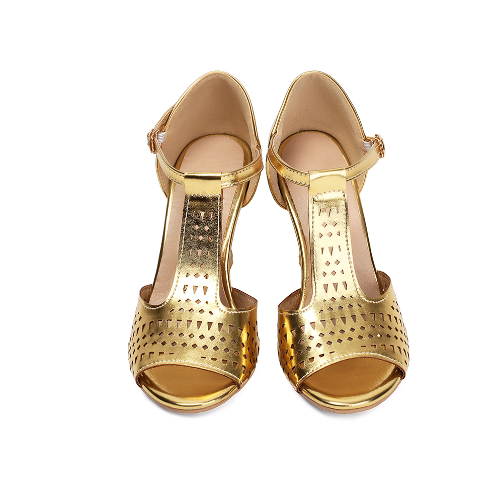 Туфли для бальных танцев, танг – обзор и цена Gold Chain Sandal